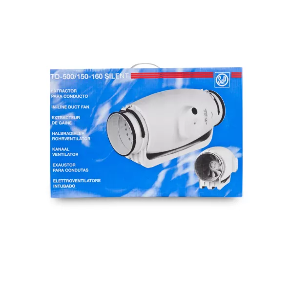 Soler Palau TD-500/150-160 Silent 3V круглый канальный вентилятор, фото 5