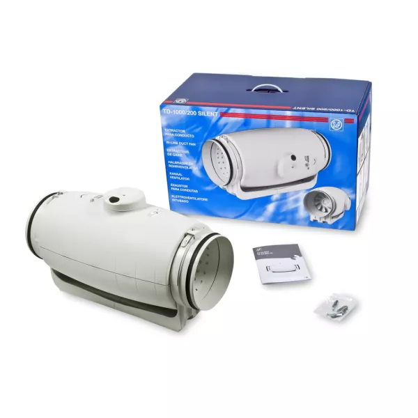 Soler Palau TD-1000/200 Silent 3V круглый канальный вентилятор, фото 6