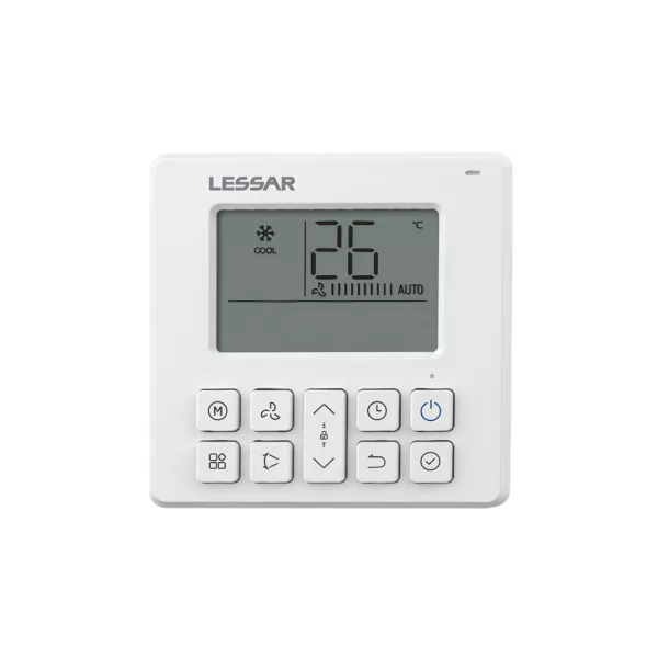 LESSAR LS-MHE12BWE2/LZ-B4CUB пульт управления кассетной сплит системой, фото 1
