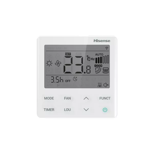 Hisense AVT-24UR4RB8 пульт управления напольно-потолочной сплит системой, фото 2
