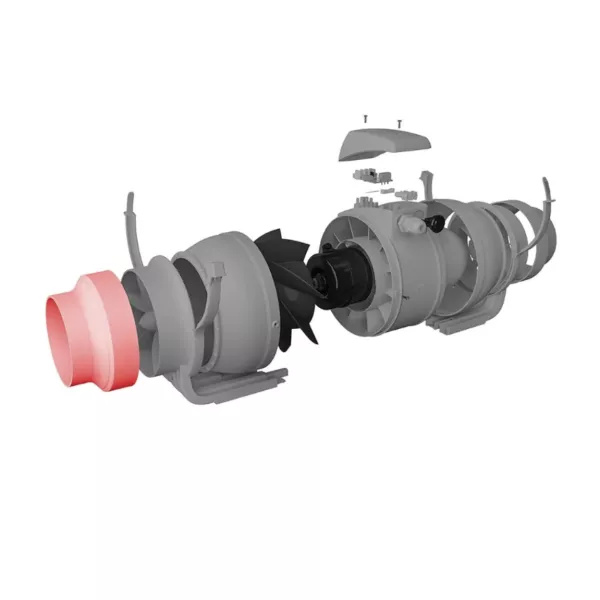 ERA PRO TYPHOON 160 2SP круглый канальный вентилятор, фото 6