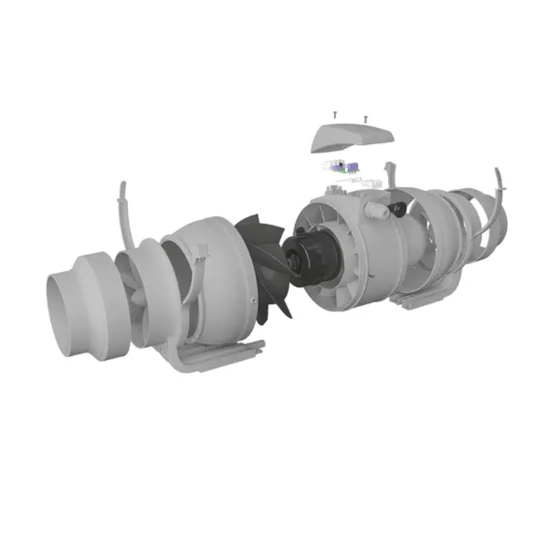 ERA PRO TYPHOON 160 2SP круглый канальный вентилятор, фото 8