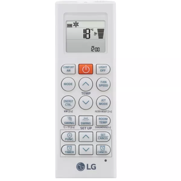 LG AC09BK.NSJR пульт управления