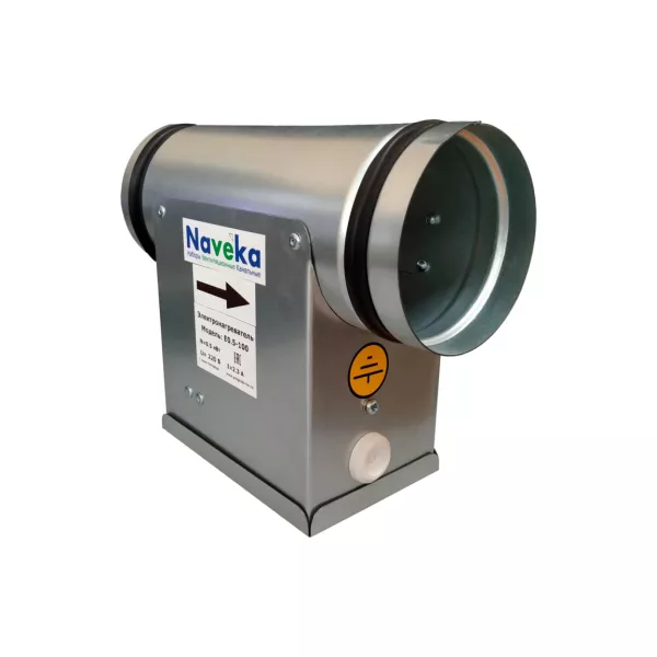 Naveka E2-200 нагреватель воздуха электрический для приточной вентиляции, фото 2
