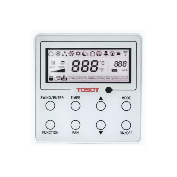 TOSOT T12H-ILC/ I/TF05P-LC/T12H-ILU/O пульт управления кассетной сплит системой, фото 1