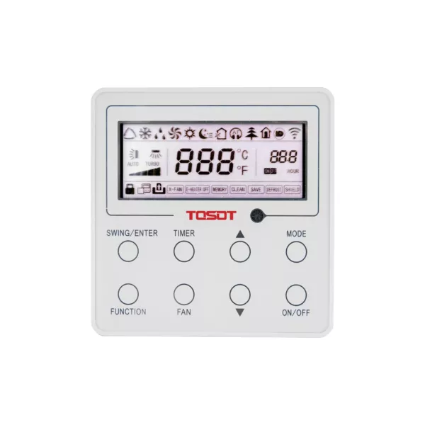 TOSOT T24H-FCA/I/TC04P-LC пульт управления кассетной сплит системой, фото 1
