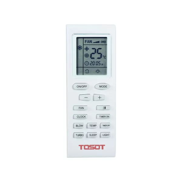 TOSOT TFRI25C /I_TFRI25C/O пульт управления канальной сплит системой, фото 2