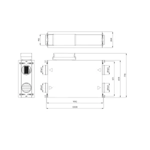 Turkov Zenit Standart X 300 E - габаритные размеры
