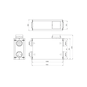 Turkov Zenit Standart X 500 E - габаритные размеры